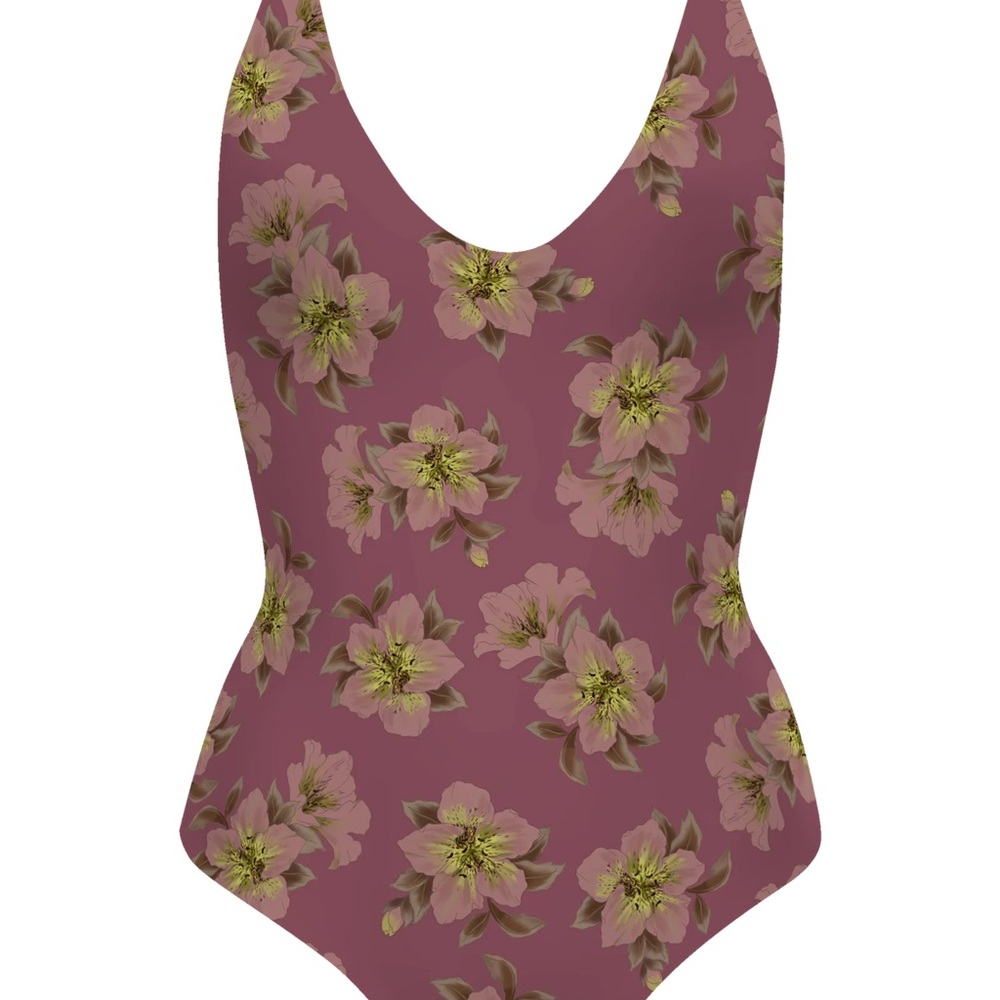 Acacia Swimwear Tess Medium Floral Swimsuit in Isla